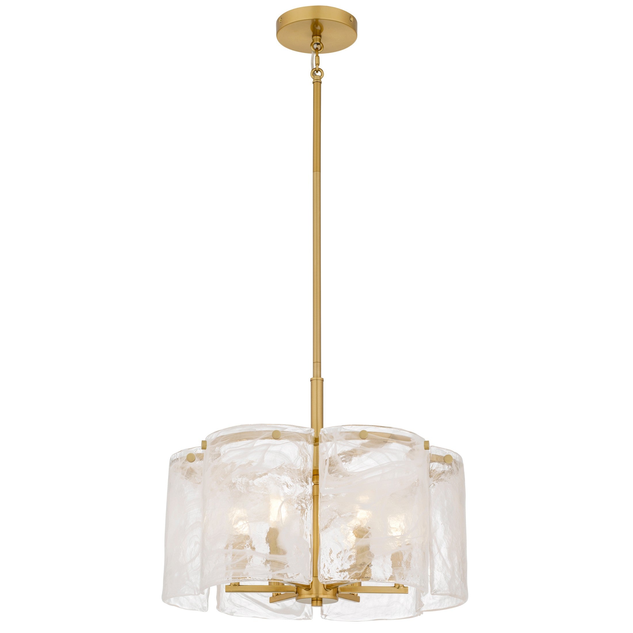 Quoizel - MAI2818BRG - Six Light Pendant - Maisie - Brushed Gold