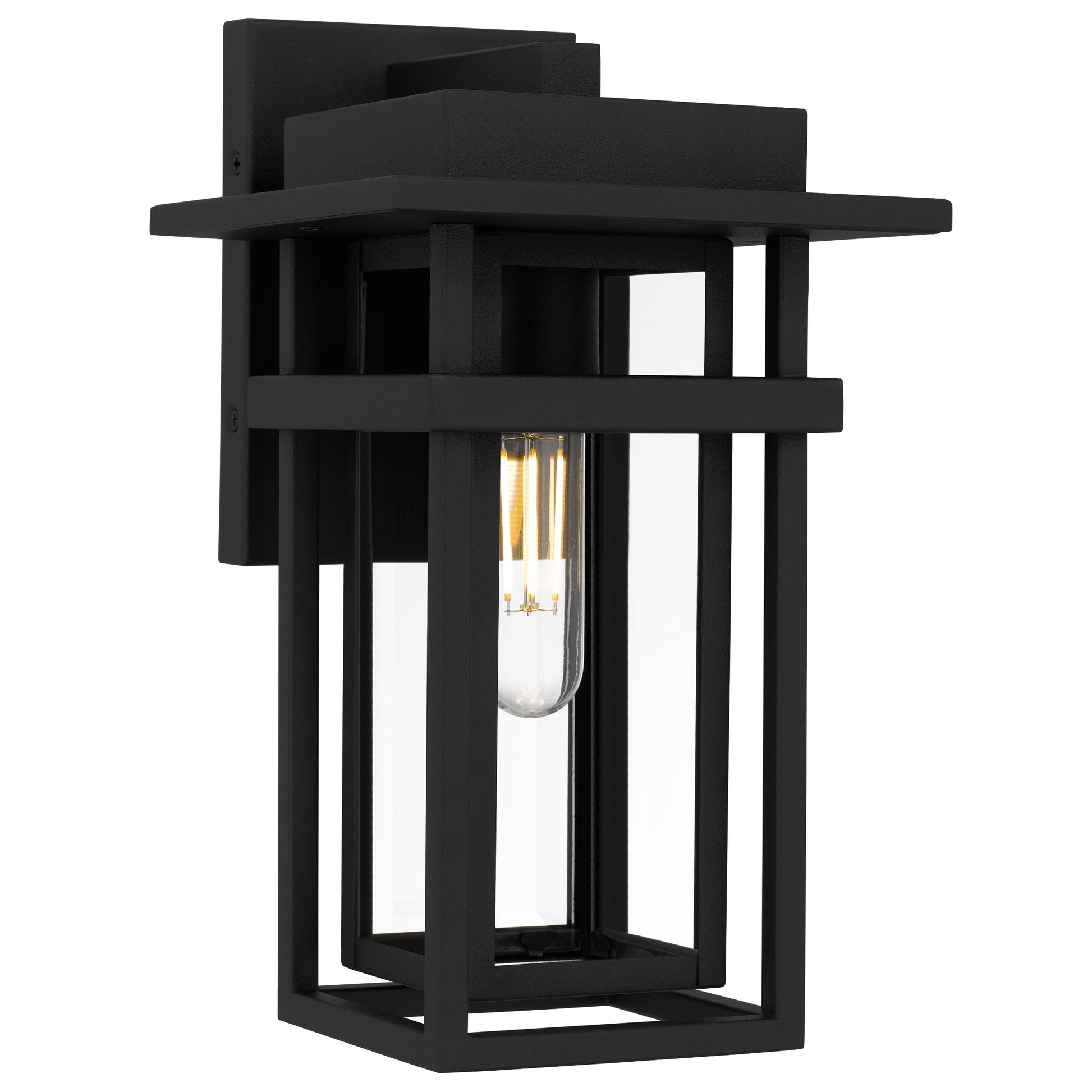 Quoizel - MORG8407EK - One Light Outdoor Wall Lantern - Morgan - Earth Black