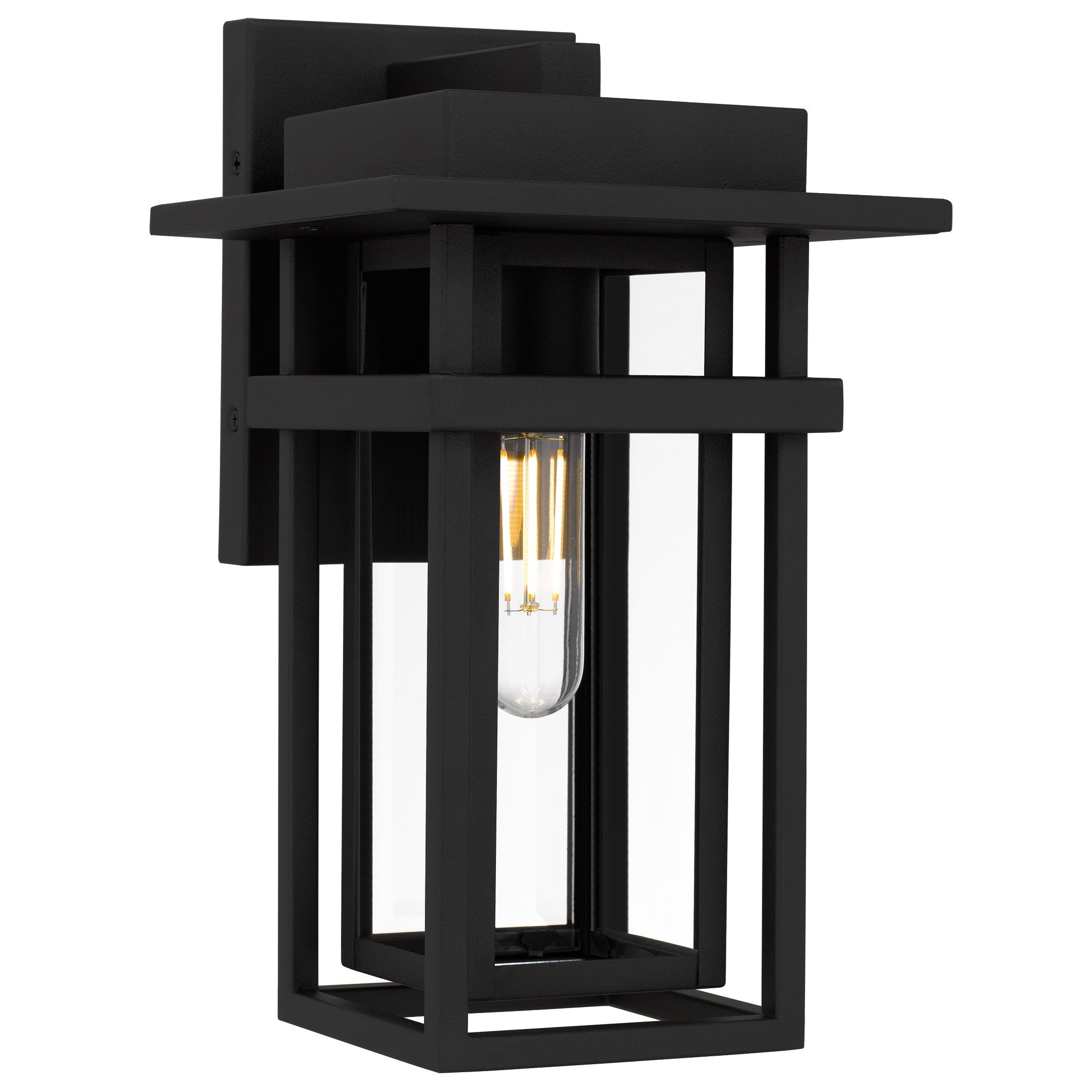 Quoizel - MORG8407EK - One Light Outdoor Wall Lantern - Morgan - Earth Black