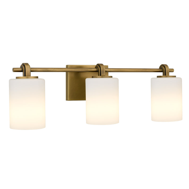 Quoizel - MORR8624WS - Three Light Vanity - Morris - Weathered Brass