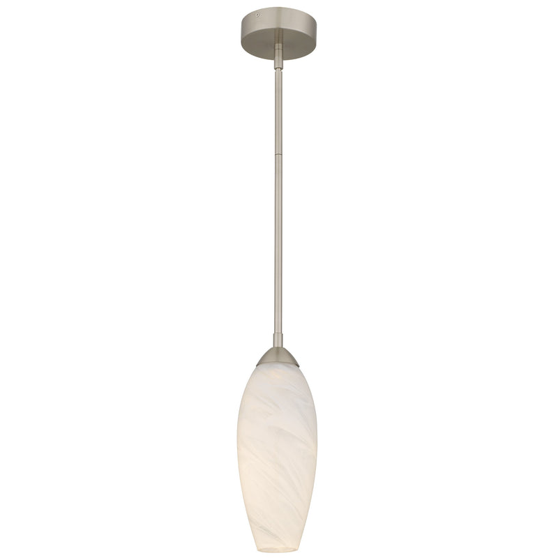 Quoizel - PCBUR1505BN - LED Mini Pendant - Burnett - Brushed Nickel