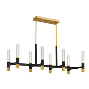 Quoizel - PCDAV844BRG - LED Island Pendant - Davies - Brushed Gold