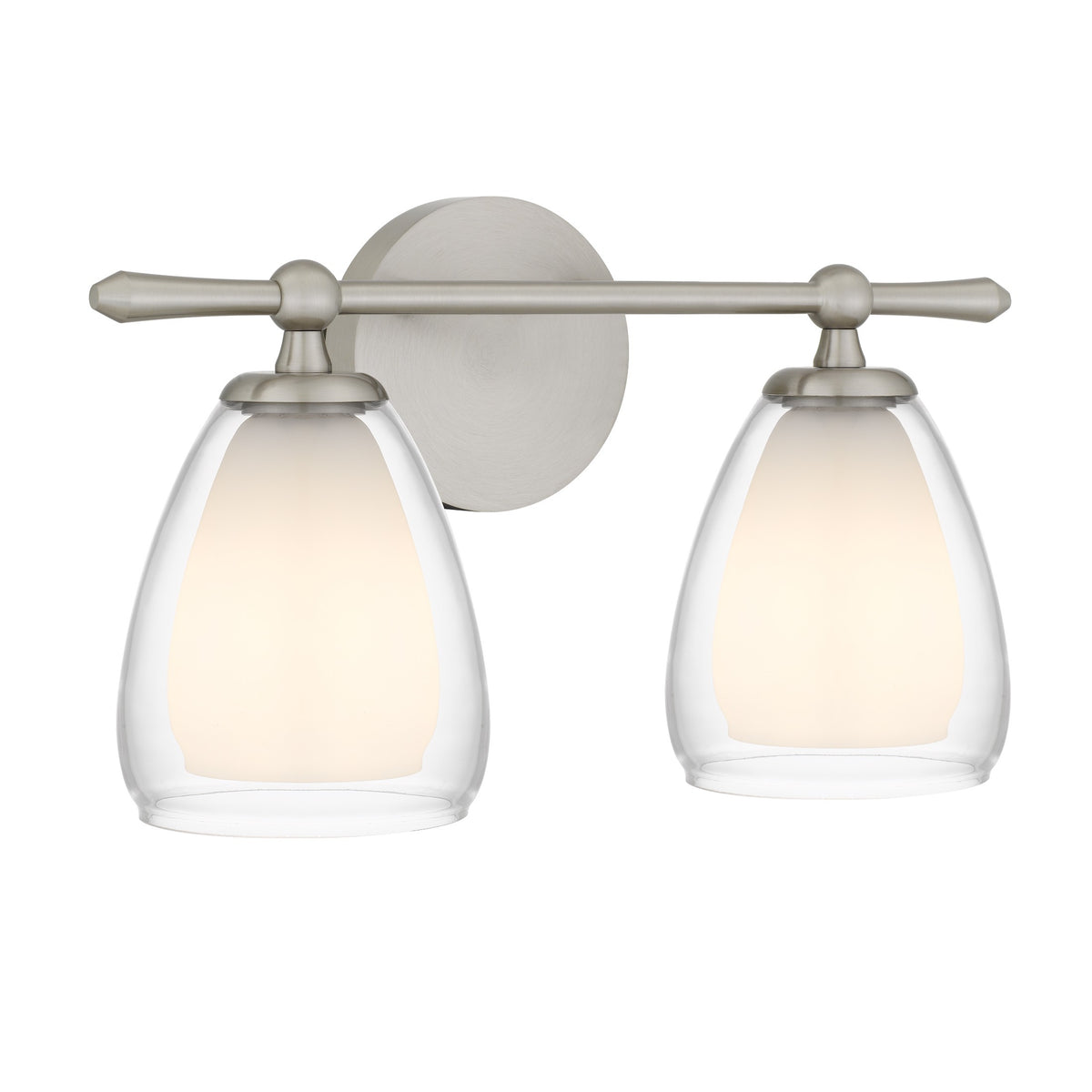 Quoizel - VIV8616BN - Two Light Vanity - Vivienne - Brushed Nickel
