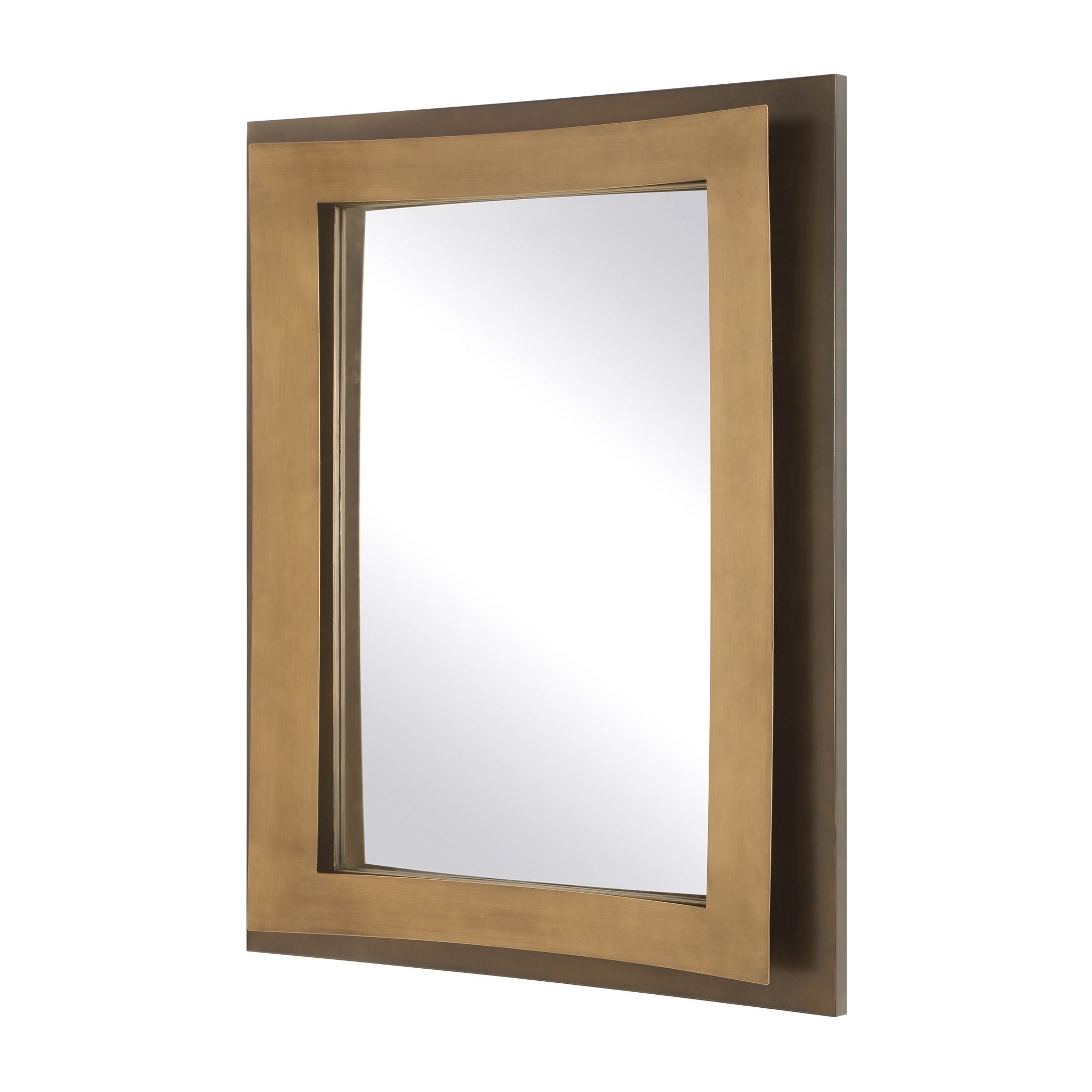 Uttermost - 08295 - Mirror - Around The Bend - Golden Bronze