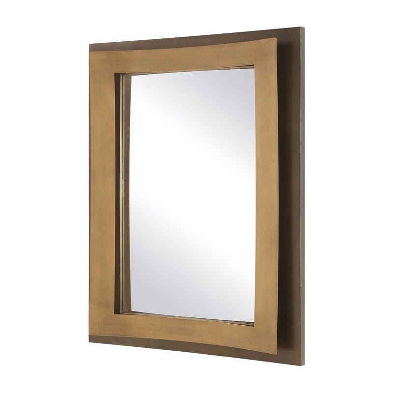 Uttermost - 08295 - Mirror - Around The Bend - Golden Bronze