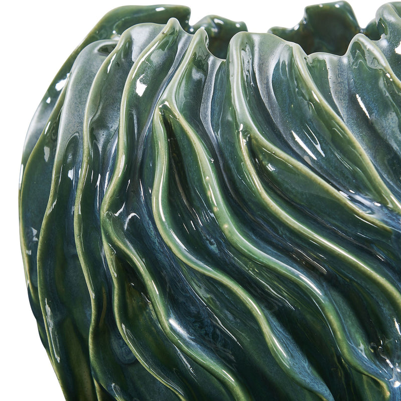 Uttermost - 18325 - Vases Set/2 - Veridian Ridge - Green And Blue
