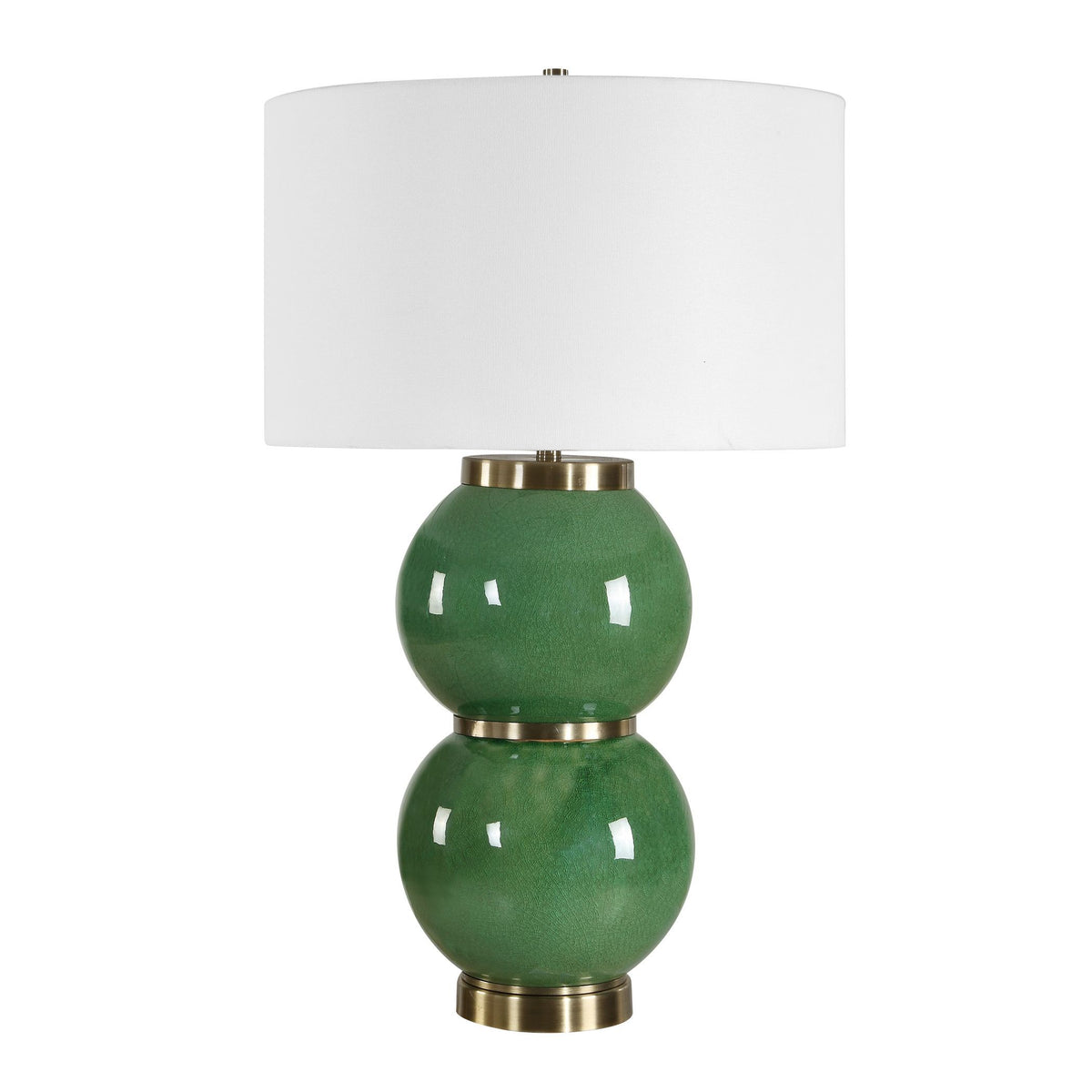 Uttermost - 30595-1 - One Light Table Lamp - Banner - Antique Brass