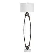 Uttermost - 30643 - One Light Floor Lamp - Sonic - Antique Brass