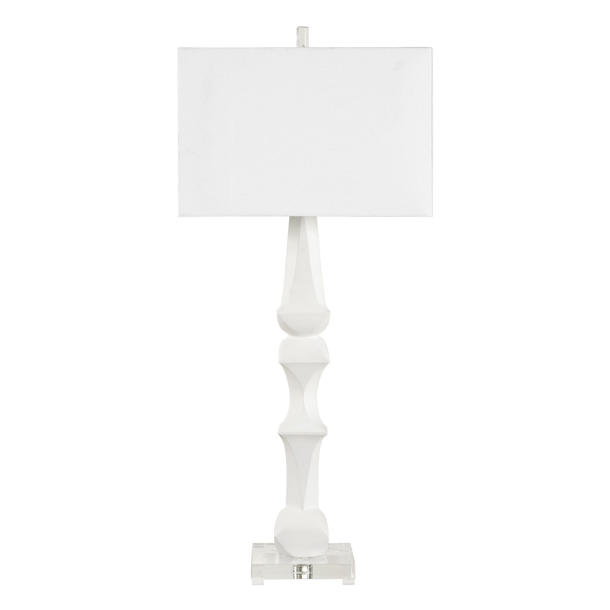 Uttermost - 30648 - One Light Table Lamp - Mayme - Polished Nickel