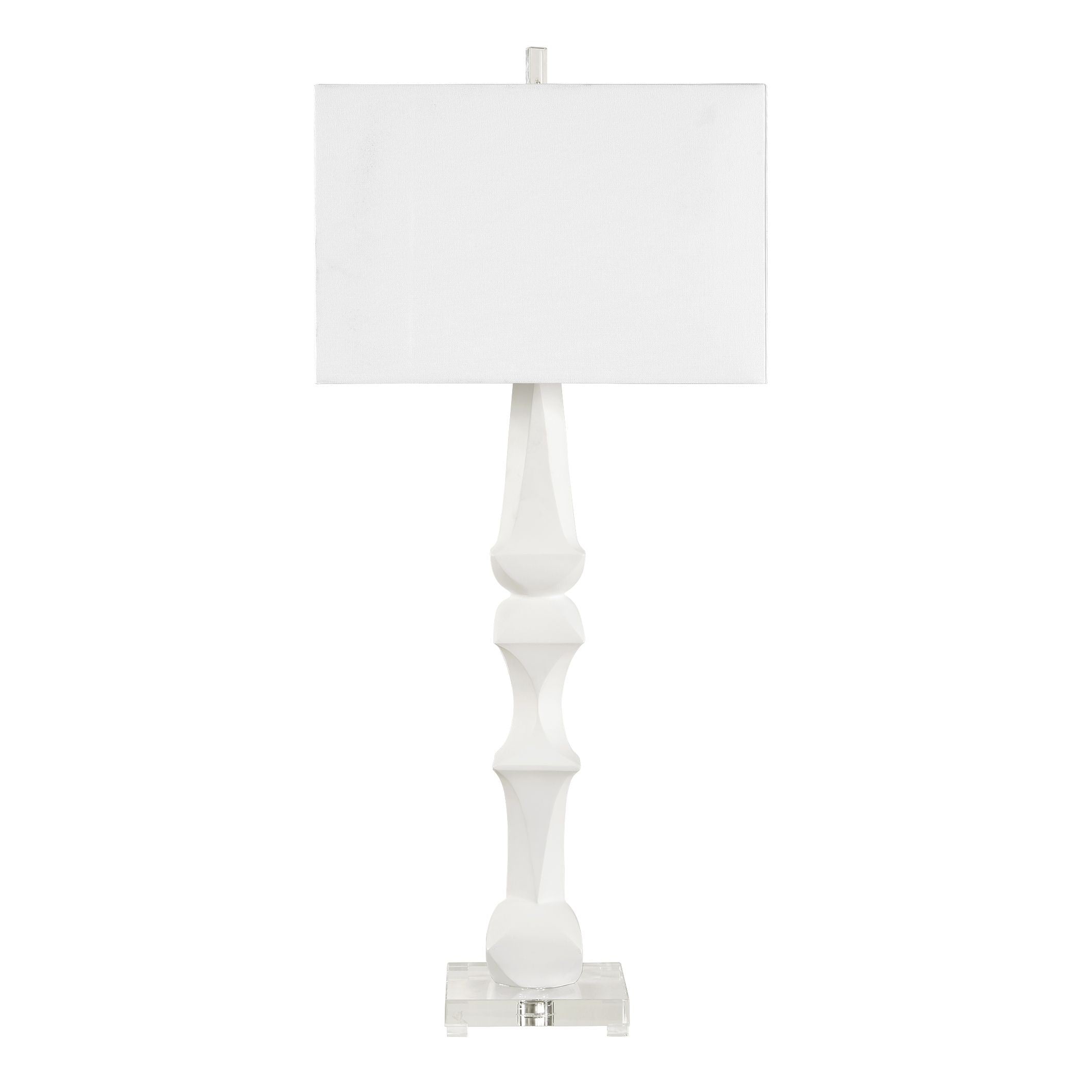 Uttermost - 30648 - One Light Table Lamp - Mayme - Polished Nickel