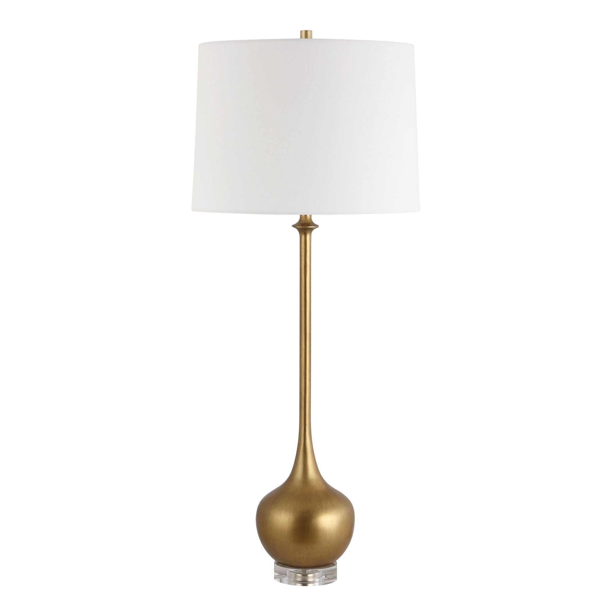 Uttermost - 30678 - One Light Buffet Lamp - Good As Gold - Brushed Antique Gold