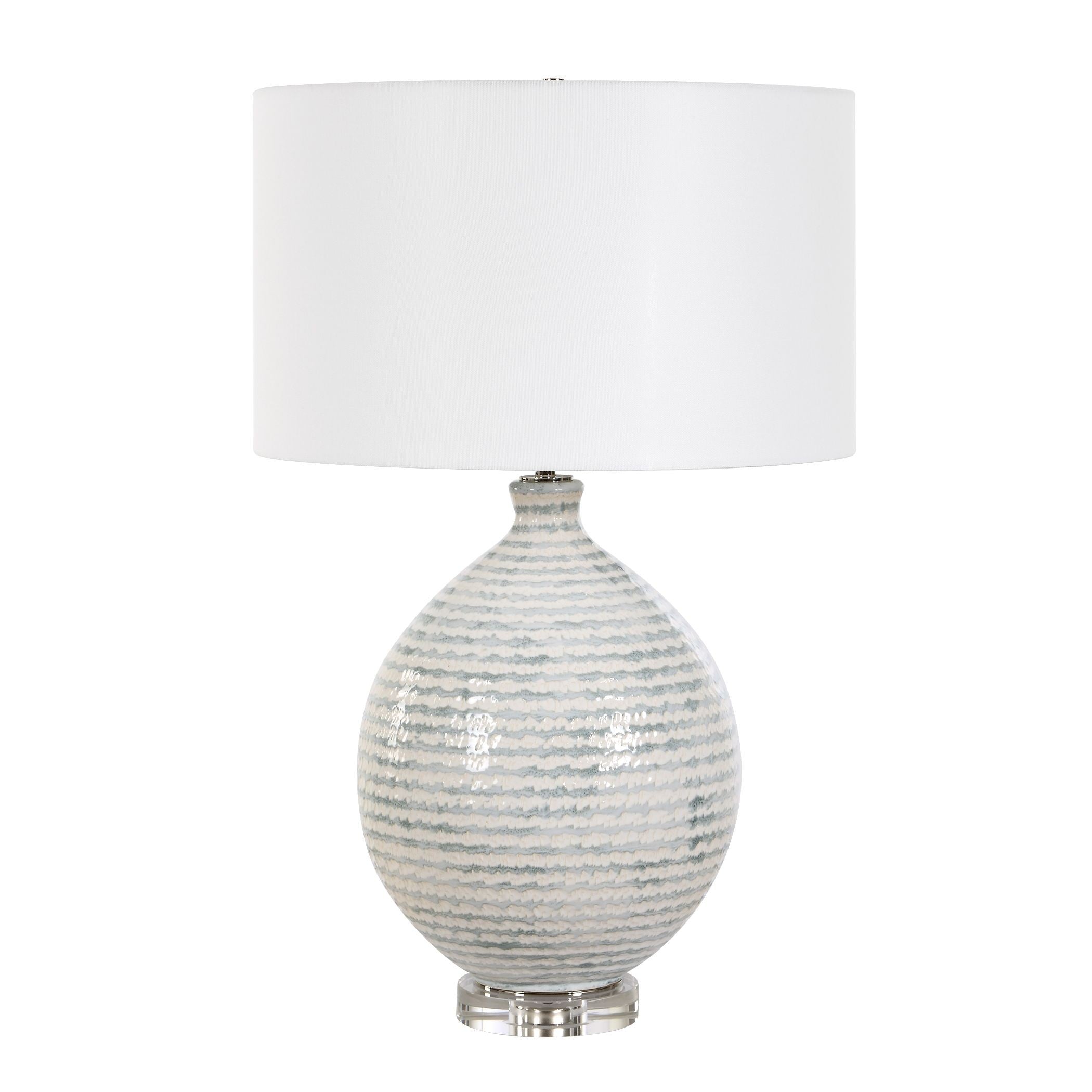 Uttermost - 30680 - One Light Table Lamp - Clary - Antique Brass