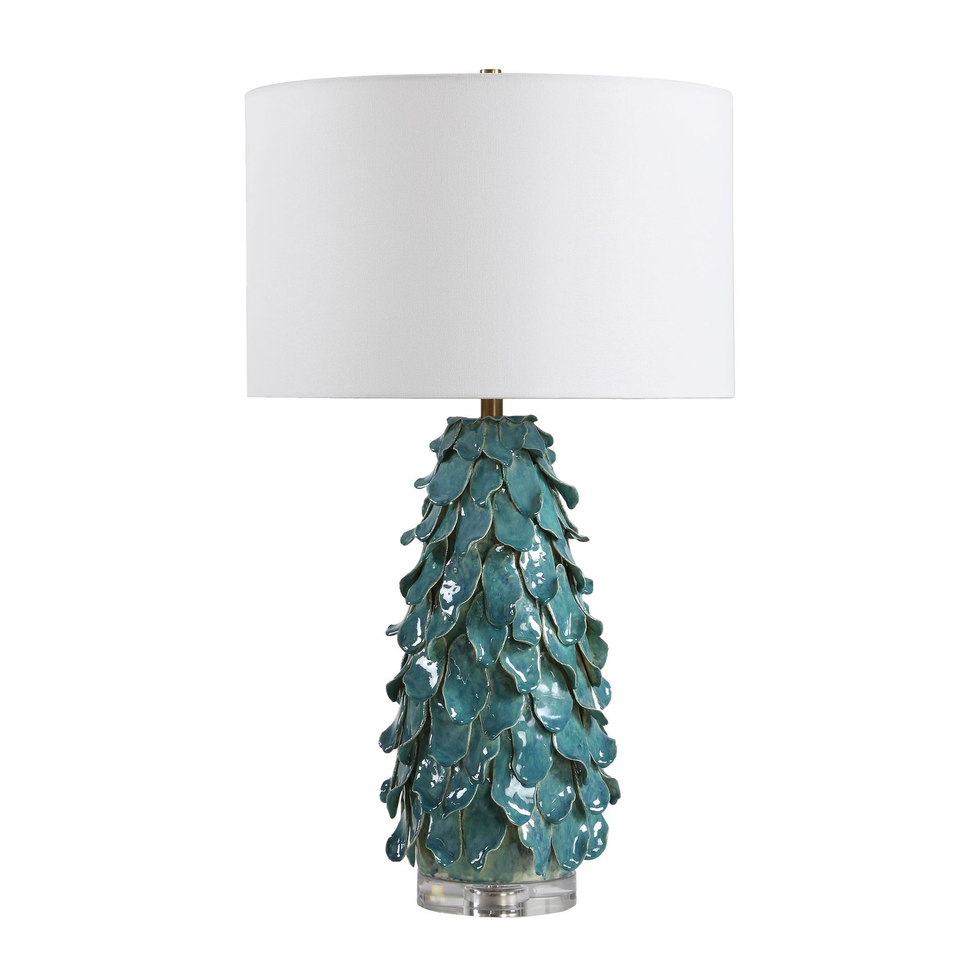 Uttermost - 30683 - One Light Table Lamp - Mina - Antique Brass