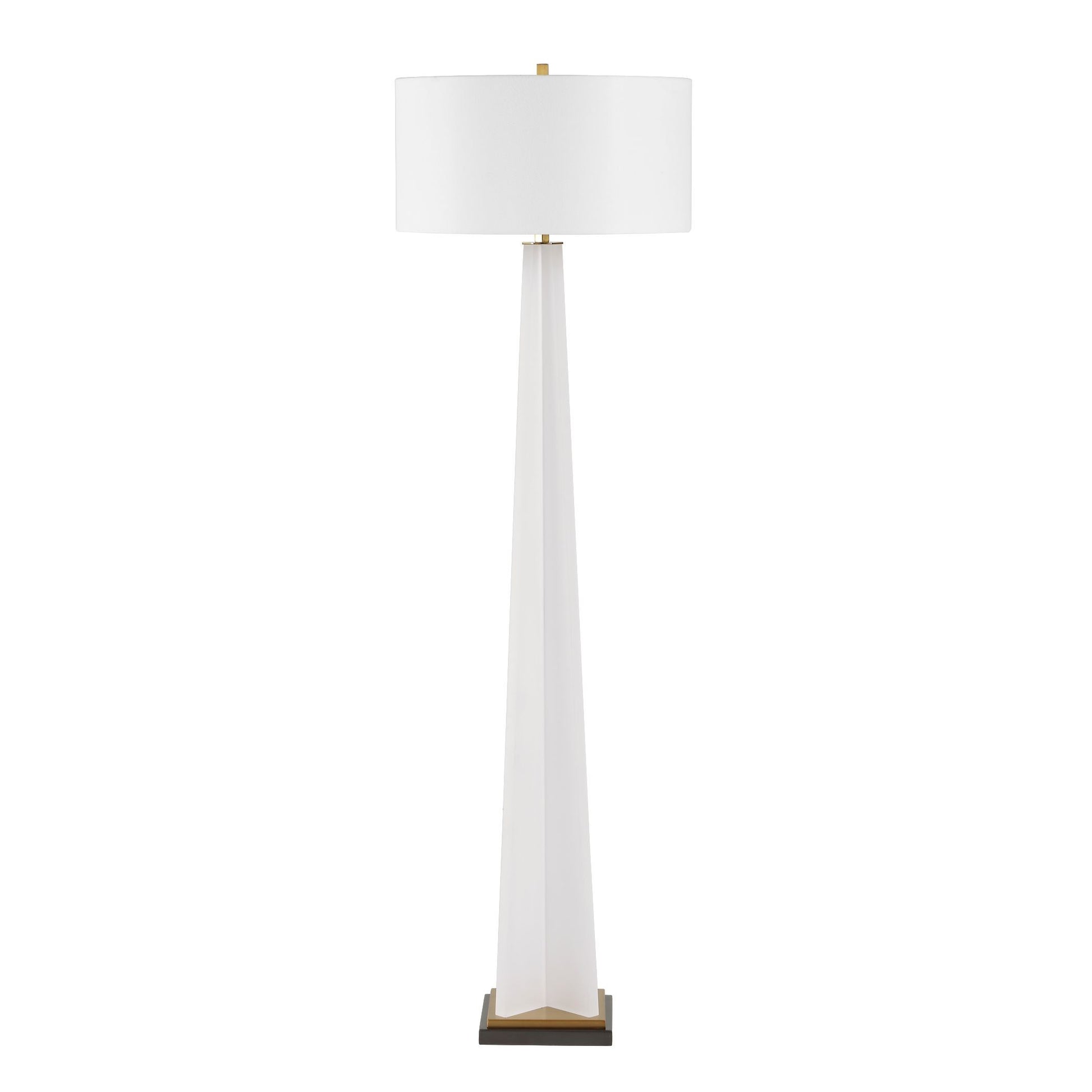 Uttermost - 30684 - One Light Floor Lamp - Rosin - Antique Brass