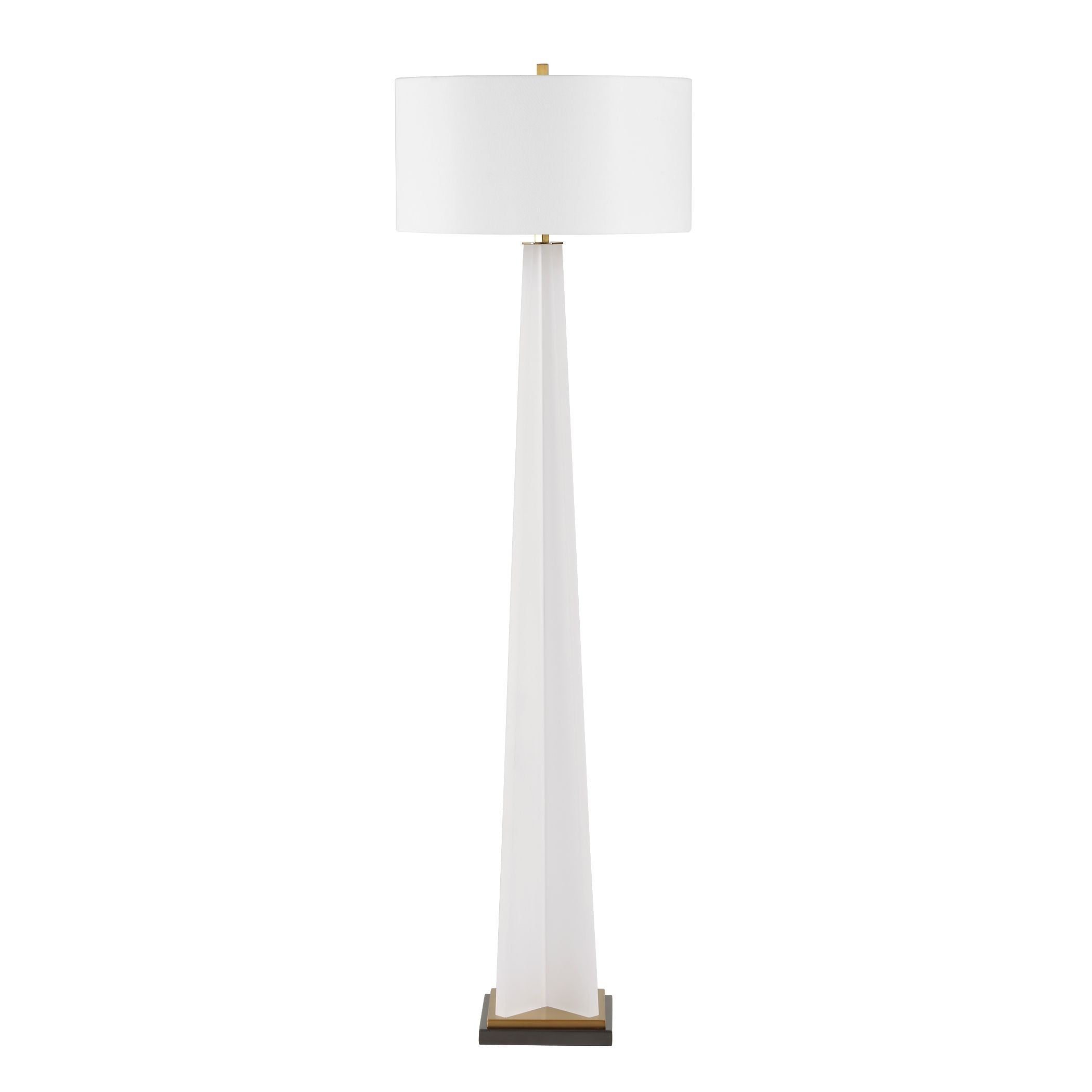 Uttermost - 30684 - One Light Floor Lamp - Rosin - Antique Brass
