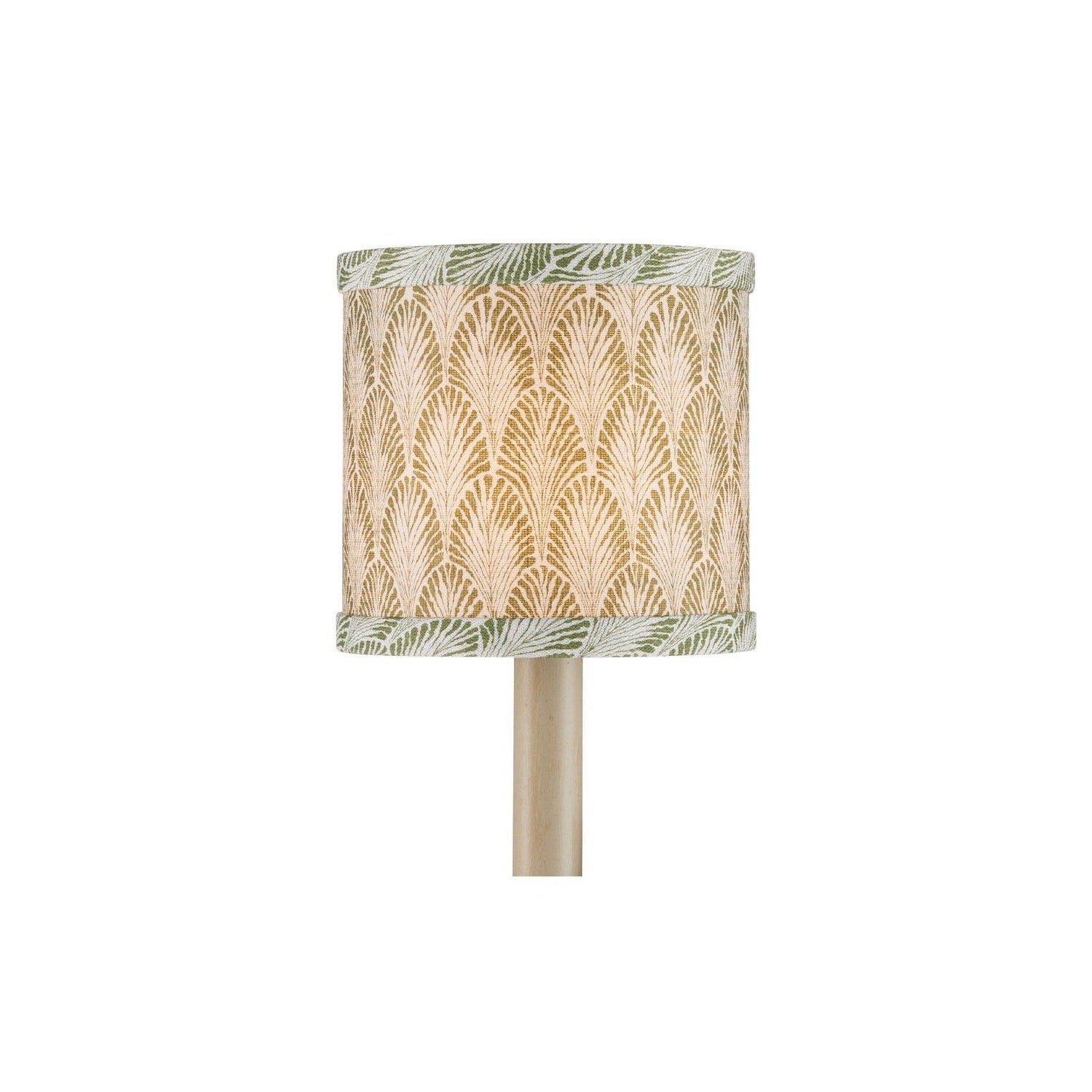 Currey and Company - 0900-0065 - Chandelier Shade - Plume - Green/Ivory