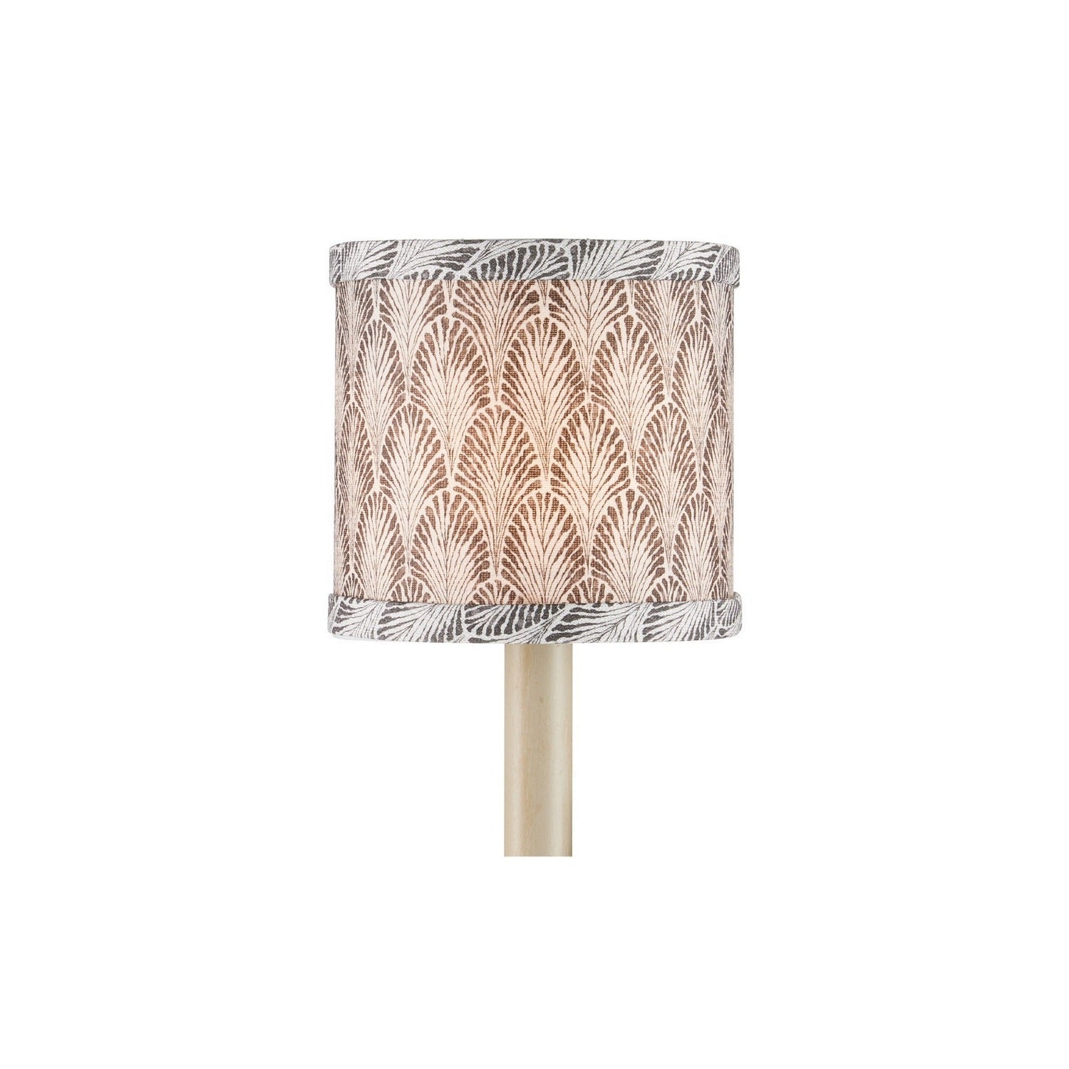 Currey and Company - 0900-0066 - Chandelier Shade - Plume - Stone/Ivory