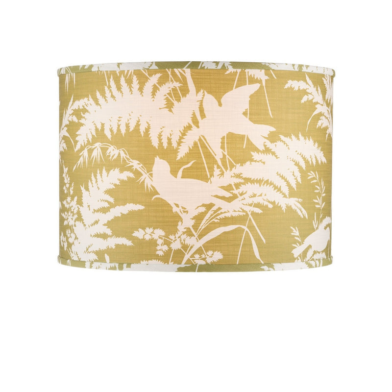 Currey and Company - 0900-6007 - Lamp Shade - Aviary - Moss/Ivory