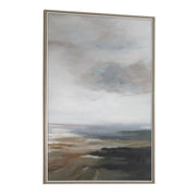 Uttermost - 32491 - Landscape Print - Lowlands - Gray Wood And White