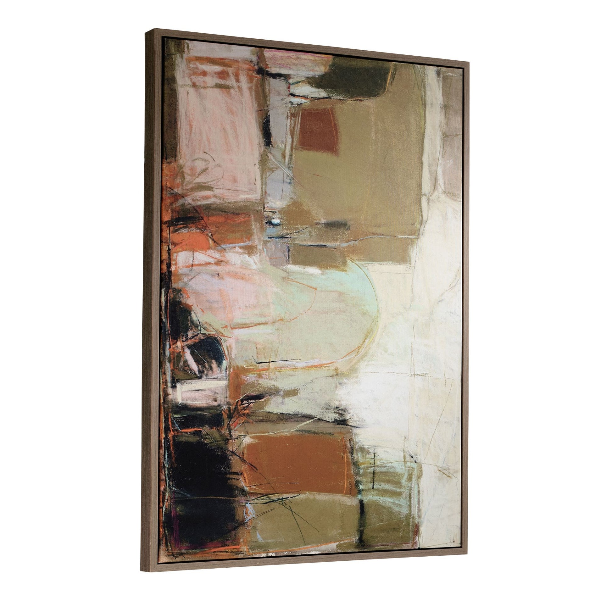 Uttermost - 32495 - Abstract Art - Palace Walls - Light Oak