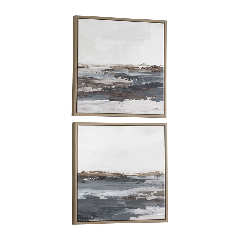 Uttermost - 32541 - Landscape Painting Set/2 - Bring Me In - Light Oak
