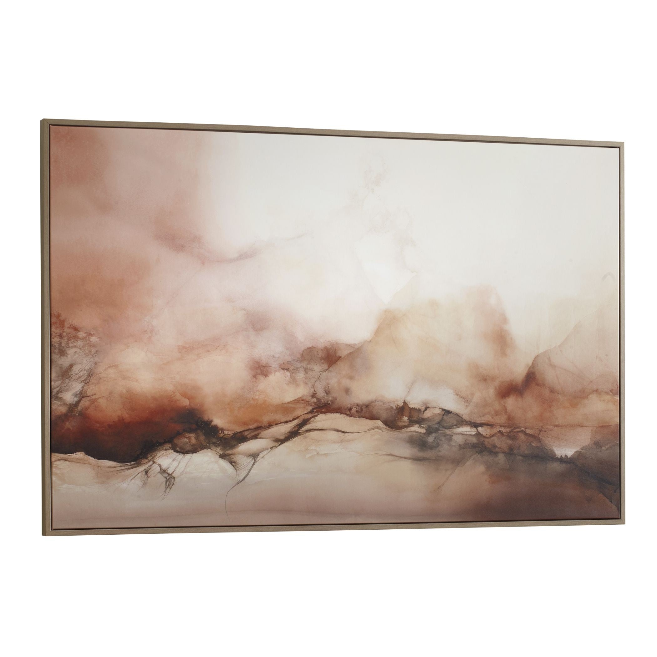 Uttermost - 32544 - Abstract Art - Rise - Light Oak