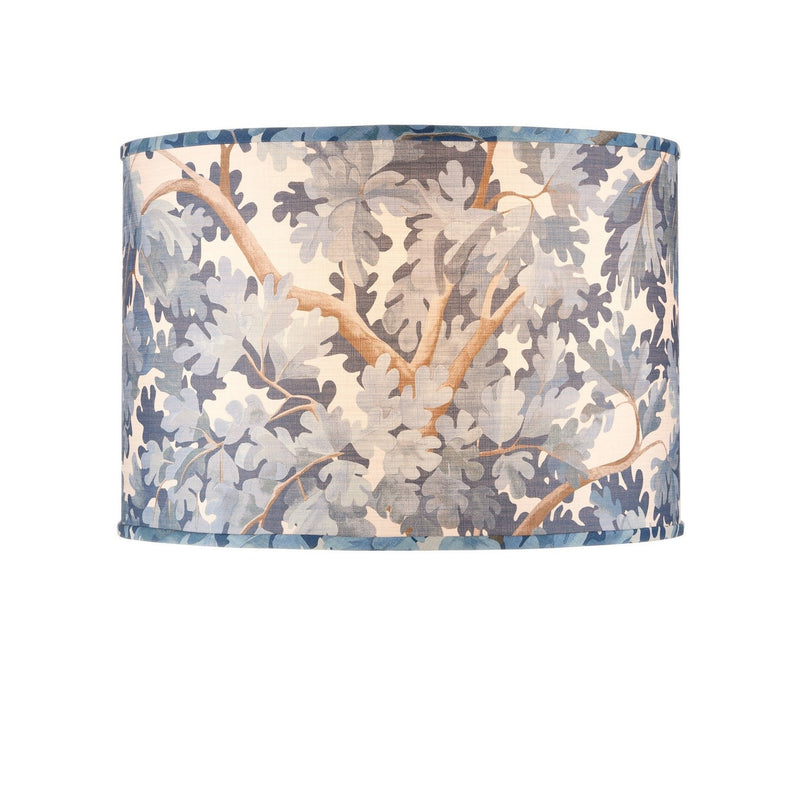 Currey and Company - 0900-6011 - Lamp Shade - Woodland - Blue/Brown/Ivory