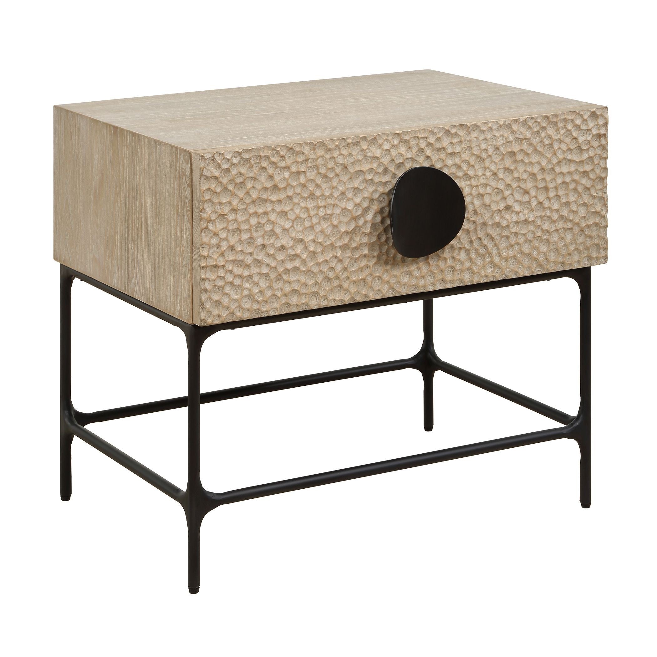 Uttermost - 50357 - Side Table - Lunar - Solid Black