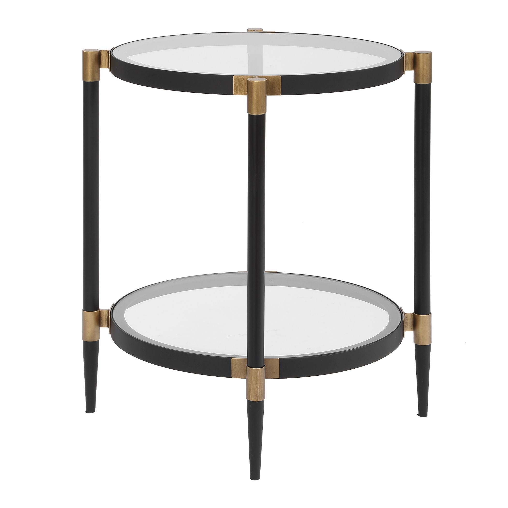 Uttermost - 50360 - Side Table - Chadid - Black Iron