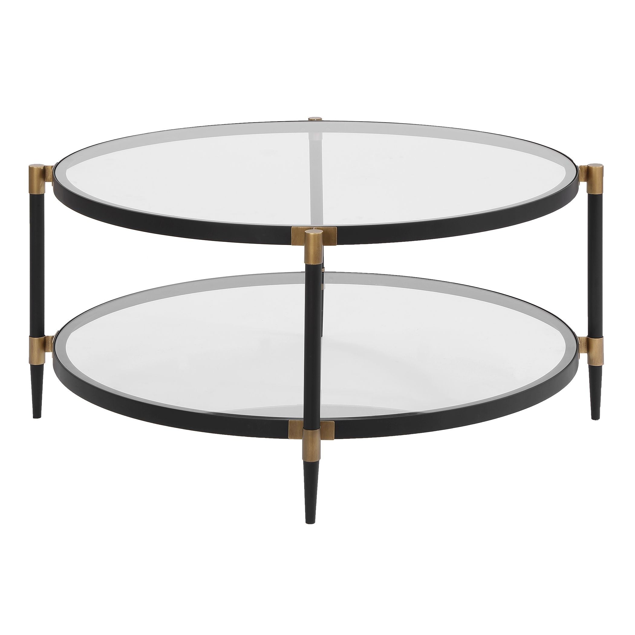 Uttermost - 50361 - Coffee Table - Chadid - Black Iron