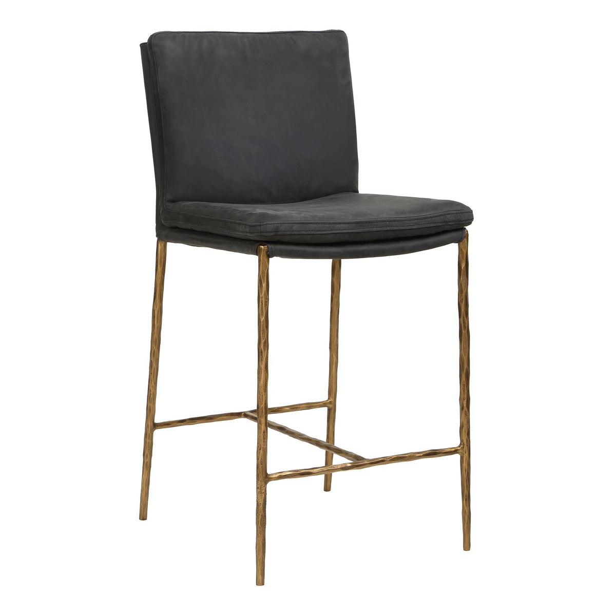Uttermost - 53058 - Counter Stool - Ascend - Aged Gold