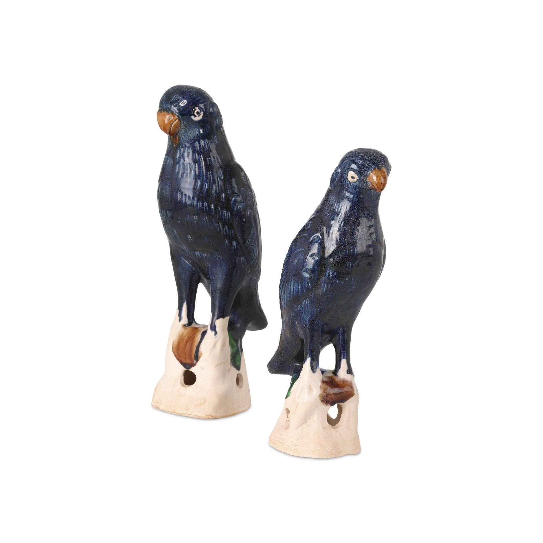 Currey and Company - 1200-0993 - Sculpture - Tand Dynasty - Antique Blue / Off-White