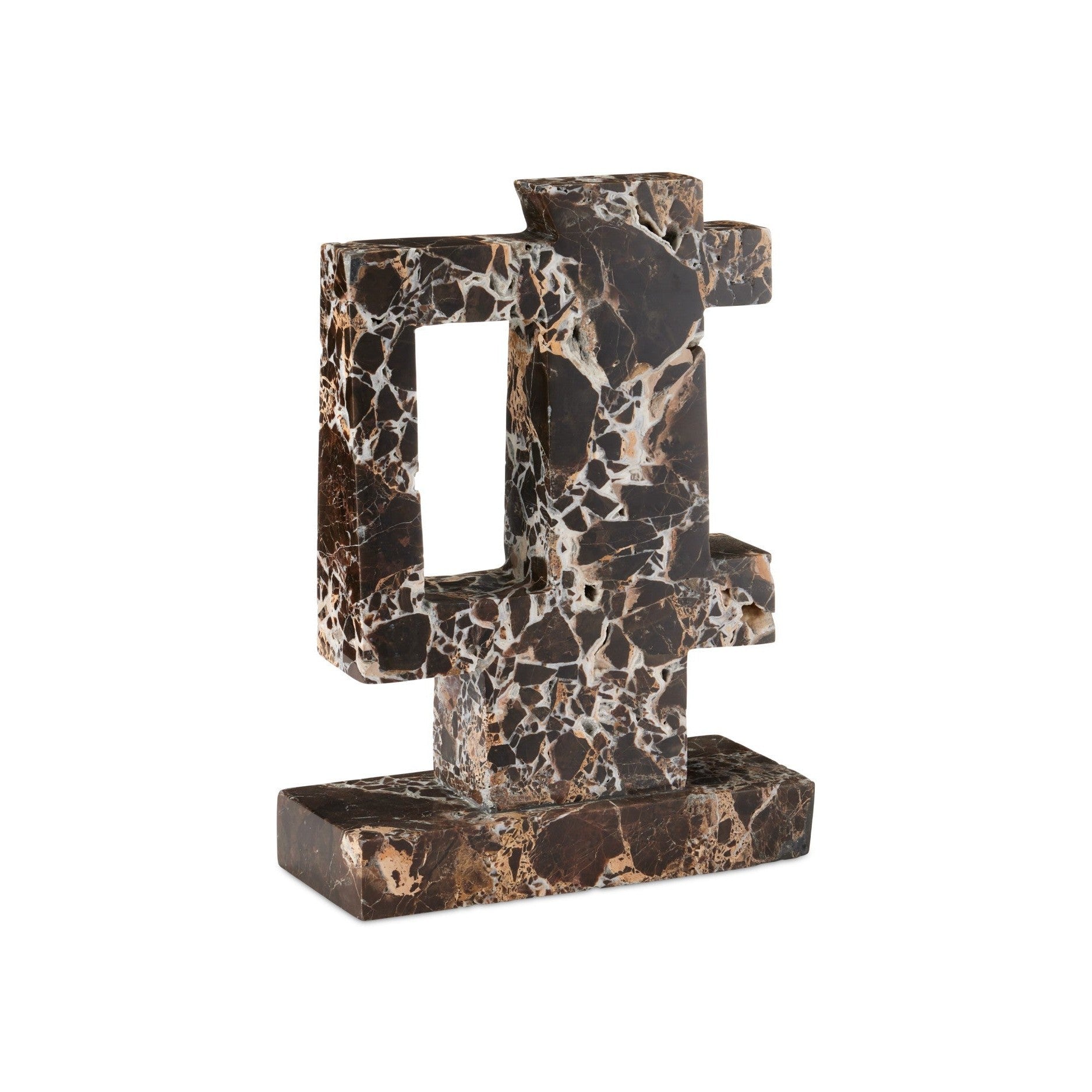 Currey and Company - 1200-1030 - Object - Blount Marble Object - Natural