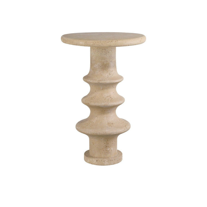 Currey and Company - 3000-0321 - Accent Table - Rollins Accent Table - Beige
