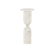 Currey and Company - 3000-0323 - Drinks Table - Passementerie White Marble Drinks Table - Natural White