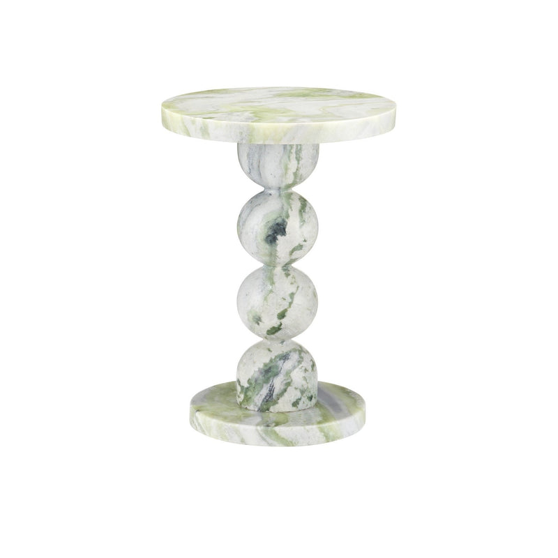 Currey and Company - 3000-0325 - Accent Table - Turner Green Onyx Accent Table - Natural