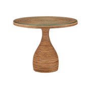 Currey and Company - 3000-0331 - Entry Table - Dominica Entry Table - Natural / Clear