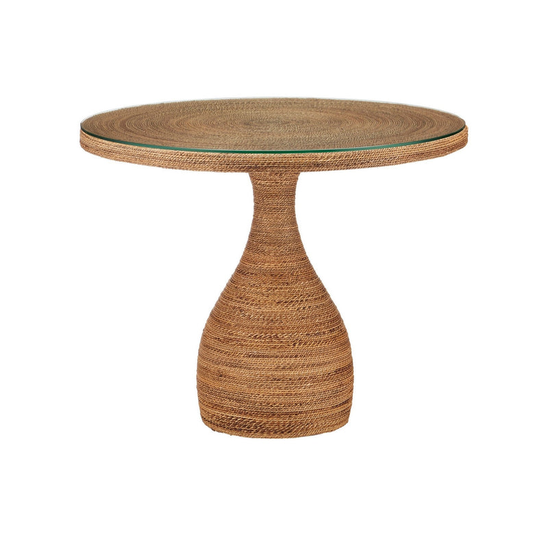 Currey and Company - 3000-0331 - Entry Table - Dominica Entry Table - Natural / Clear