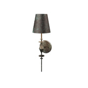 Currey and Company - 5000-0277 - One Light Wall Sconce - Anselm - Verde Bronze / Contemporary Gold