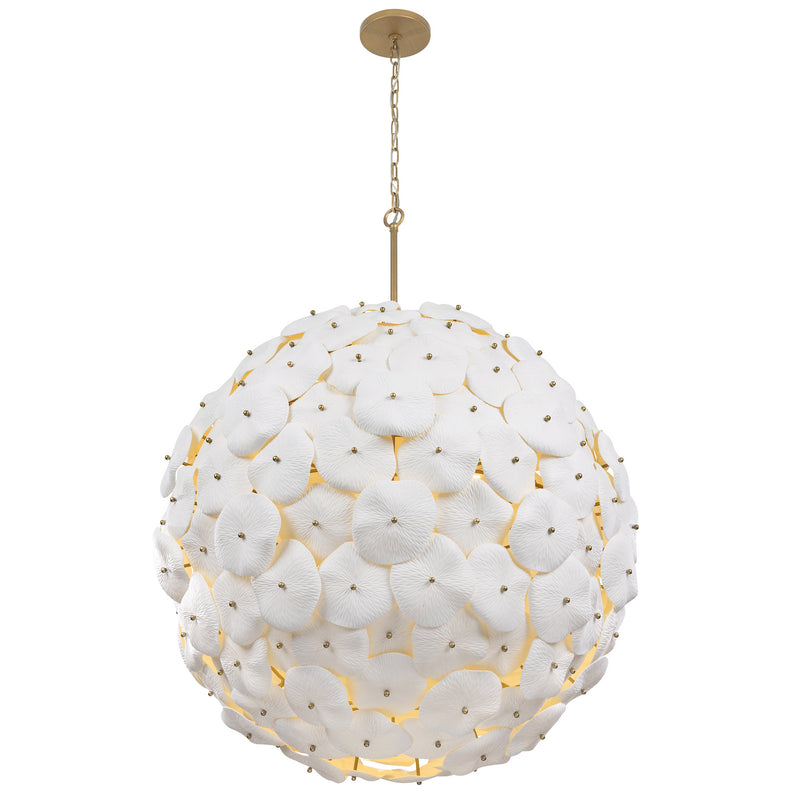 Metropolitan - N1829-732 - Nine Light Pendant - Coastlyn - Legacy Brass