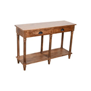 Forty West - 80069 - Console - Tessen - Medium Brown Wood