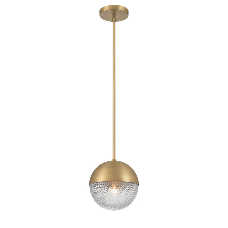 Minka-Lavery - 10126-732 - One Light Mini Pendant - Luniva - Legacy Brass
