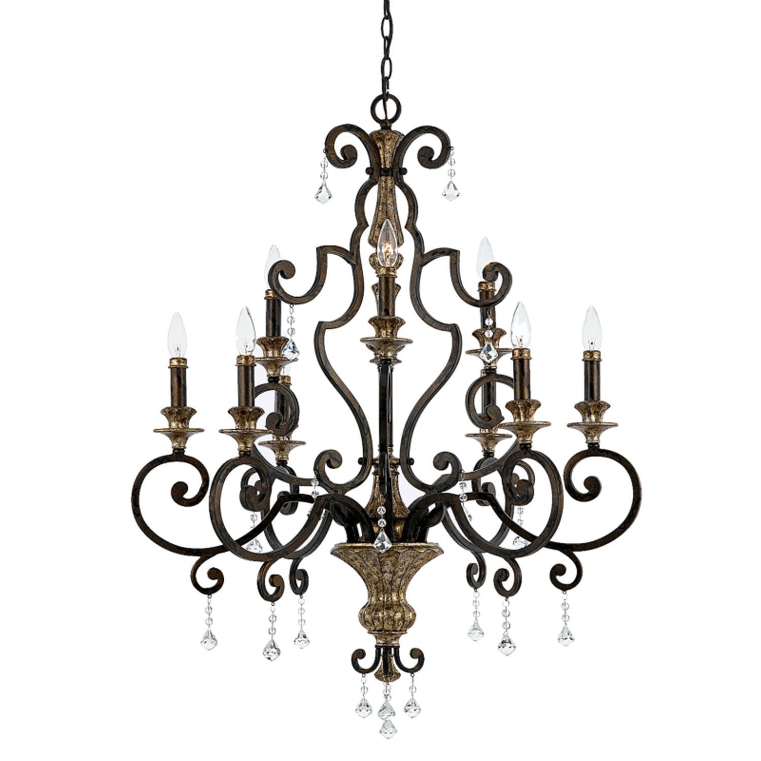 Quoizel - MQ5009HL - Nine Light Chandelier - Marquette - Heirloom