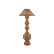 Currey and Company - 8000-0172 - Three Light Floor Lamp - Nirvana - Natural
