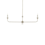 Currey and Company - 9000-1312 - Two Light Chandelier - Nottaway - Champagne