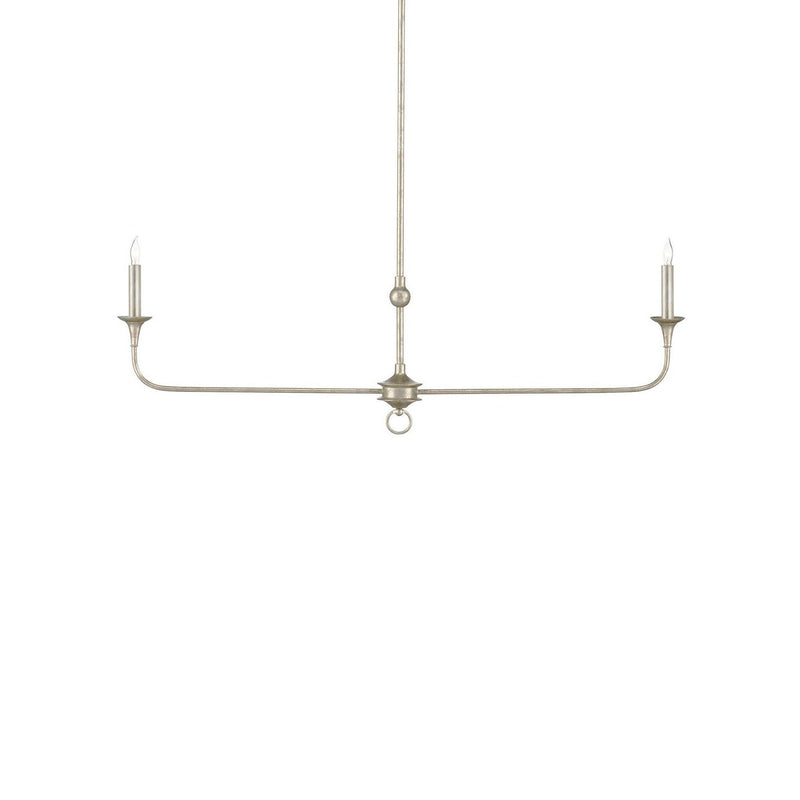 Currey and Company - 9000-1312 - Two Light Chandelier - Nottaway - Champagne