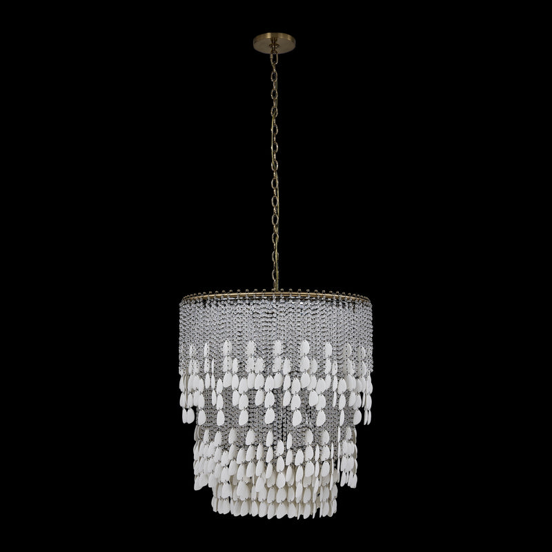 Allegri - 047355-038-FR001 - 18 Light Chandelier - Farfalle - Brushed Champagne Gold