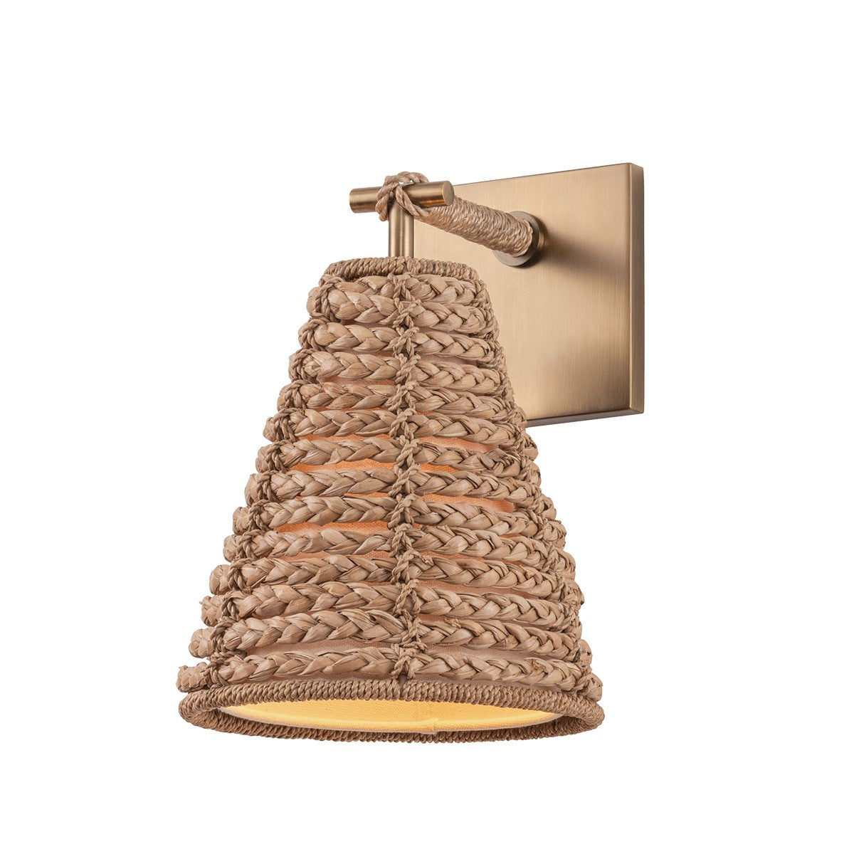 Troy Lighting - B6011-PBR - One Light Wall Sconce - Redwood - Patina Brass
