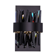 Allegri - 030220-184 - LED Wall Sconce - Glacier - Black Nickel