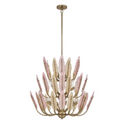 Kalco - 526555BCG - 22 Light Chandelier - Autumna - Brushed Champagne Gold